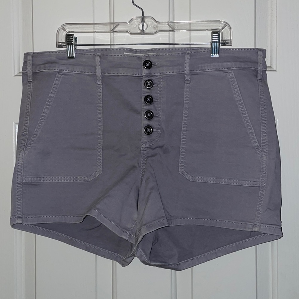 TORRID Gray Cargo Shorts